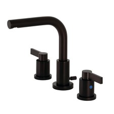 Kingston Brass FSC895.NDL NuvoFusion 1.2 GPM Widespread Bathroom - Bronze