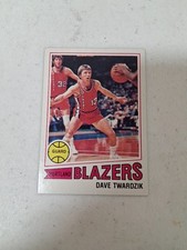 1977-78 Topps #62 Dave Twardzik White Backs Portland Trail Blazers EX Free Ship
