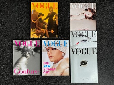 Vogue Italia - Vogue Italy - Lot 3 magazines 613, 627 & 619 Couture + 3 suppl.