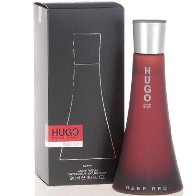 Deep Red By Hugo Boss For Women 3 oz Eau de Parfum Spray New In Box SEALED