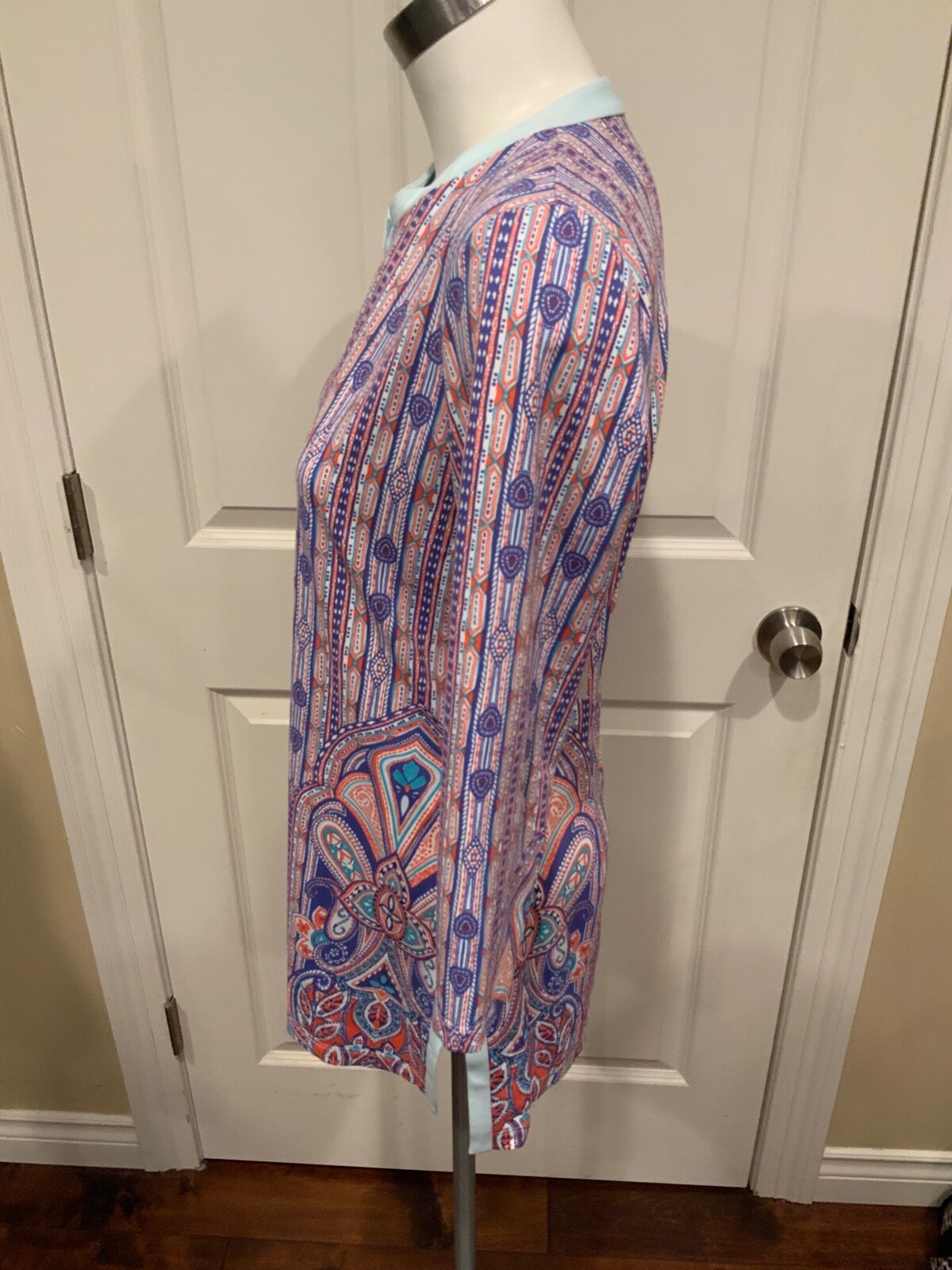 J. McLaughlin Multicolor PaisleyPatterned Pop-ove… - image 5