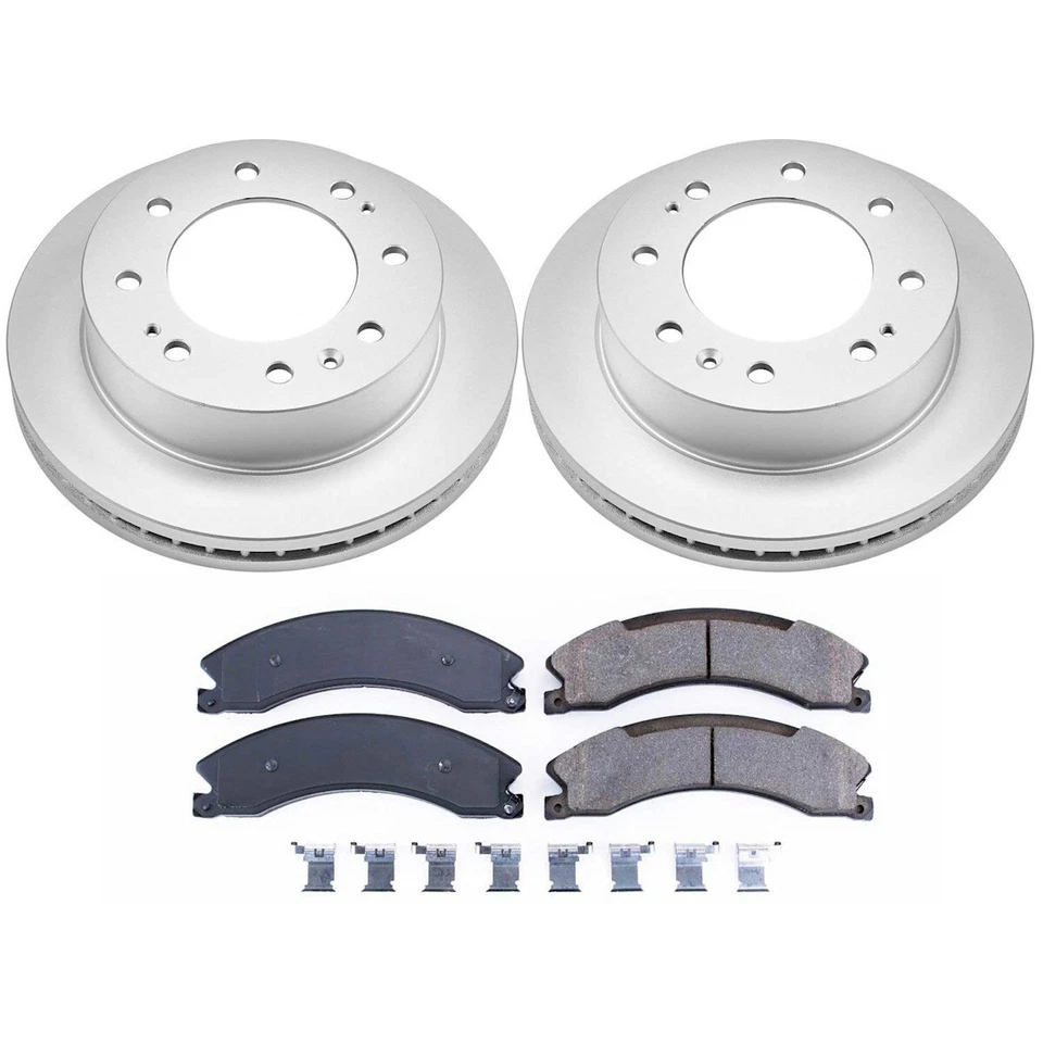 CRK6258 Powerstop Brake Disc and Pad Kits 2-Wheel Set Front for Chevy Chevrolet - Изображение 3 из 3