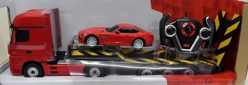 Rastar 1/26 Scale Radio Control 74920 Mercedes Benz Actros & R/C Mercedes SLS - Picture 3 of 4
