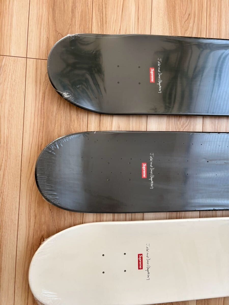 Rare 12 Supreme Chapman Brothers skateboard deck lot set 5 piece