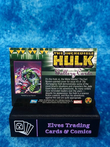 The Incredible Hulk SINGLE Non-Sport Trading card by Topps 2003 MARVEL - Picture 138 of 148