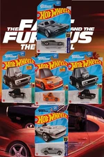 Fast & Furiours hotwheels lot set of 5 cars new 