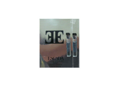 Lot of 2 ESCADA POUR HOMME LIGHT SILVER EDITION.05 Oz Vials) Eau de Toilette