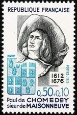 FRANCE 1972 SIEUR DE MAISON-NEUVE YT n° 1706 Neuf ★★ luxe / MNH