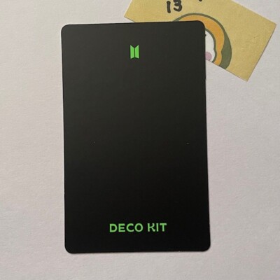 BTS SUGA DECO KIT official random photo card photocard only | eBay