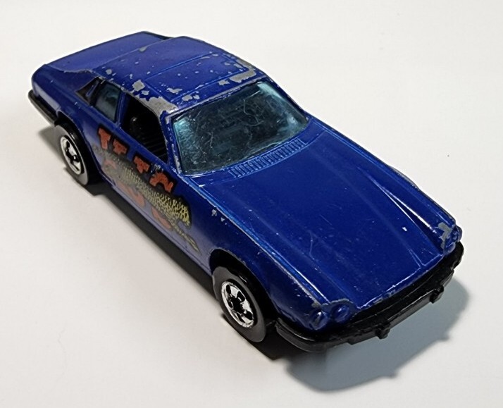 Vintage Hot Wheels Blue Jaguar XJS 1/64 Diecast | eBay