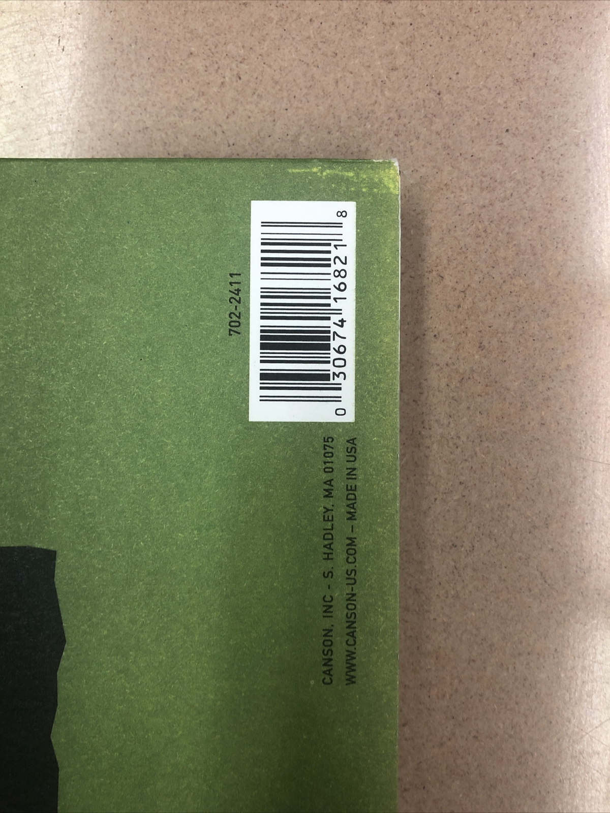 Vintage Canson sketch XL series 9x12 50 lb Sketchbook Recycled NOS