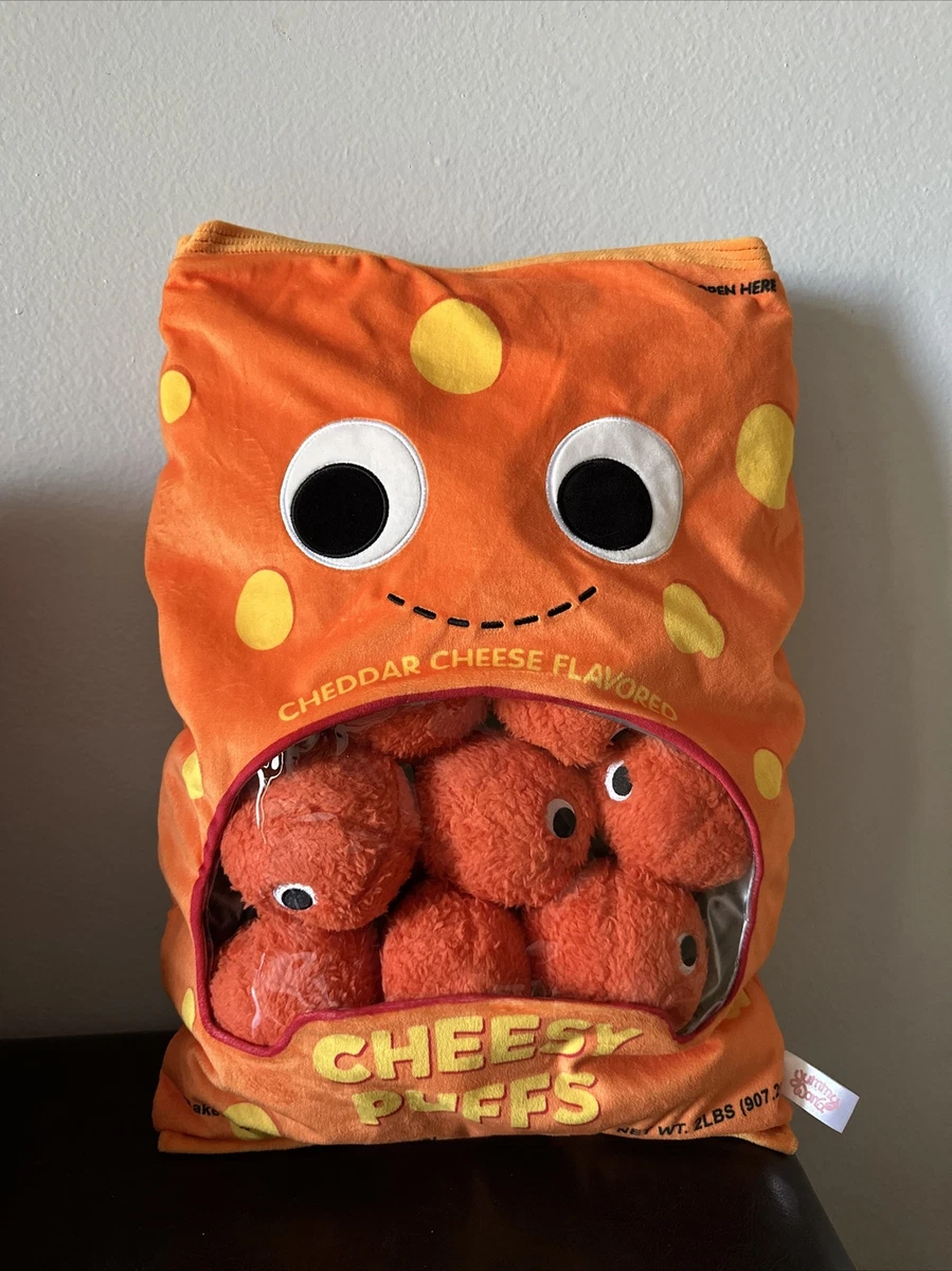 Kidrobot Yummy World Cheesy Puffs Plush Toys 9 Puffs With Zippered