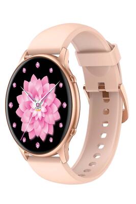 Letscom LCW01 Fitness and Health Tracker Smartwatch Pink