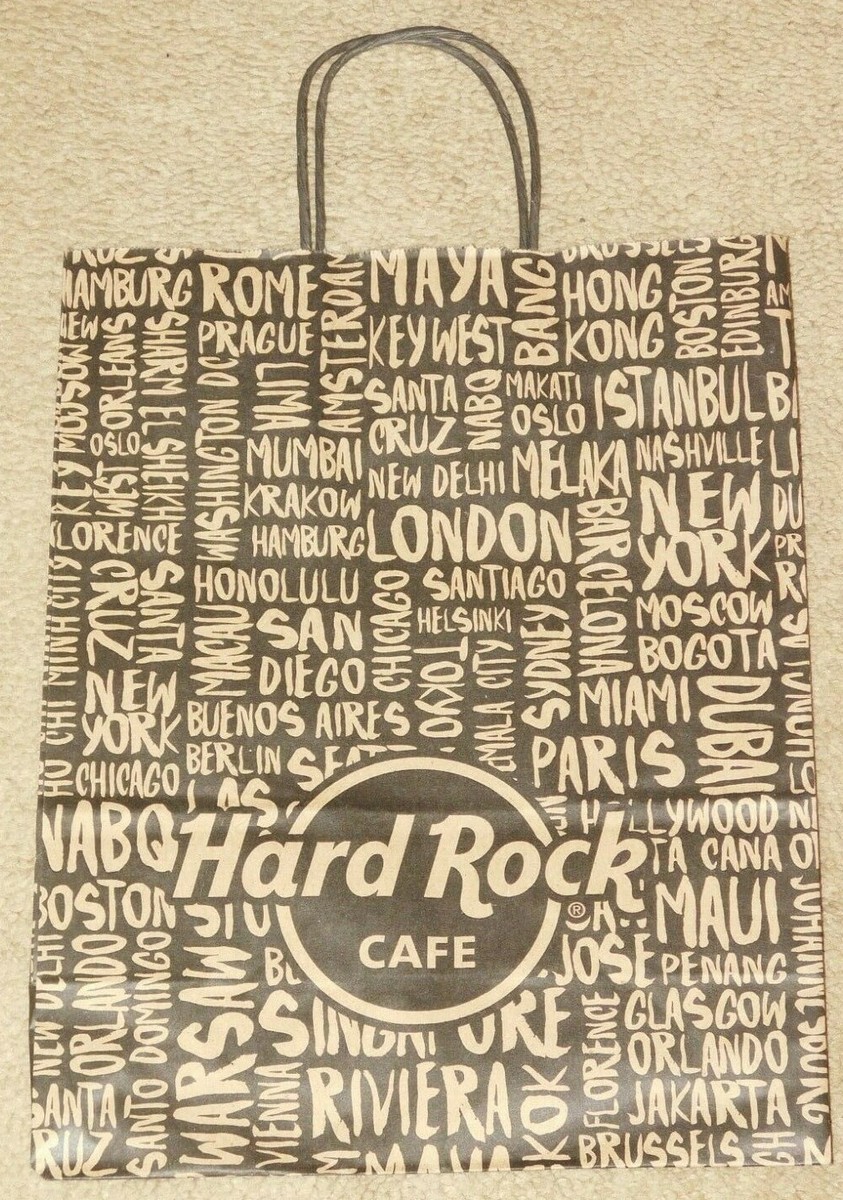Hard Rock Cafe bag ナップサック ニュースペーパーバッグ Hard Rock Cafe bag ナップサック ニュースペーパーバッグ バッグ
