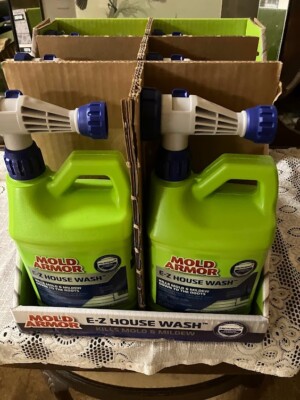 Set of 2-MOLD ARMOR 64 Oz. E-Z House Wash Brick, Concrete, Trim & Siding Cleaner