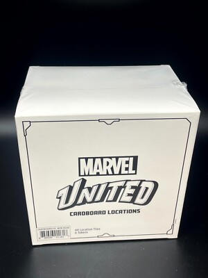CMON - Marvel United - Kickstarter Exclusive Cardboard Locations - Neu / New