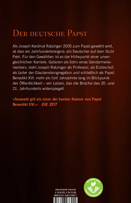 Thumbnail - Benedikt Xvi. | Peter Seewald | 2020 | Deutsch