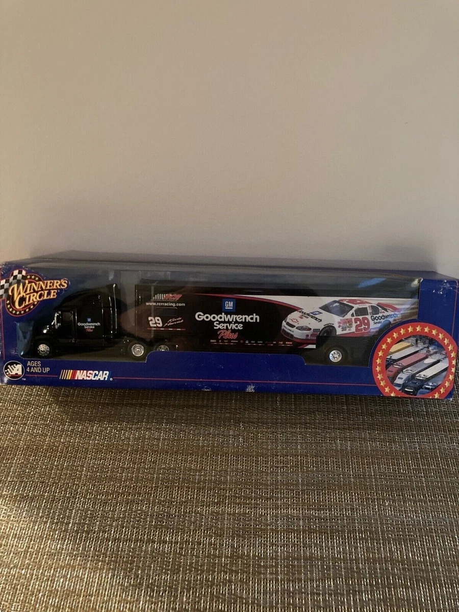Winners Circle Nascar Trailer Rig #29 Kevin Harvick Goodwrench Taz NIB Free Ship
