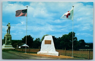 Clara Barton Monument Antietam Battlefield Sharpsburg Maryland MD VTG Postcard