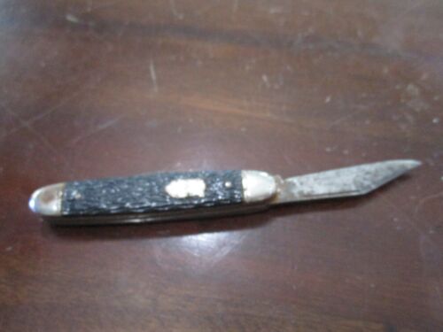 Imperial 2 blade pocket knife 4 1/2 '' opened used needs cleaning oiling