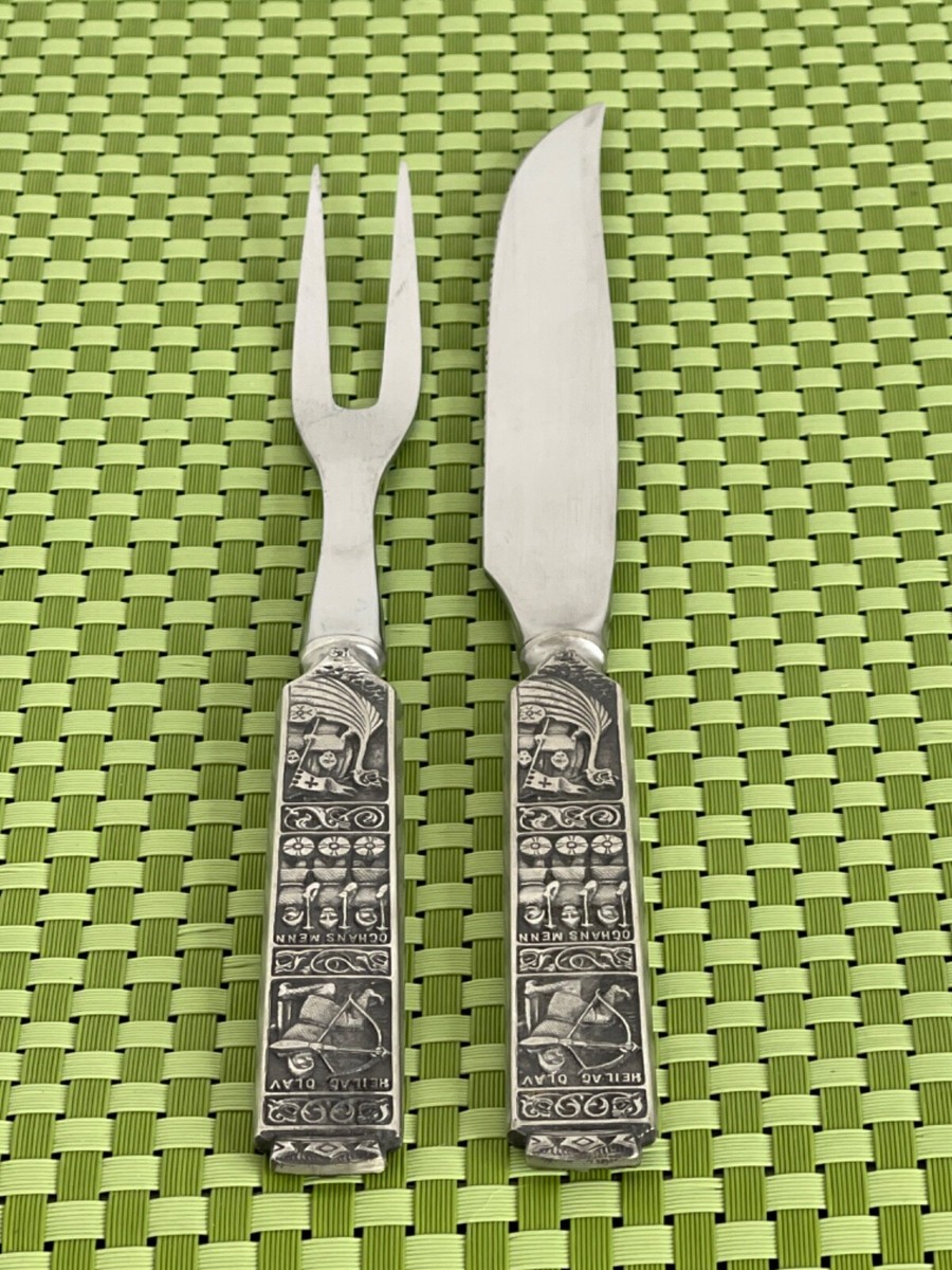 Hardanger KONGE TINN Pewter Norway Viking Flatware SMART CHOICE