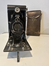 Vintage Kodak No. 3A Folding Hawk-Eye Special Camera with Carrying Case