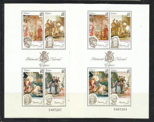 SPAIN. Year: 1990. Theme: ARTISTIC HERITAGE. TAPICES.