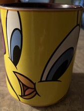 Tweety Bird Coffee Cup Ceramic VTG 1998 Looney Tunes Gibson 16oz Warner Bros.