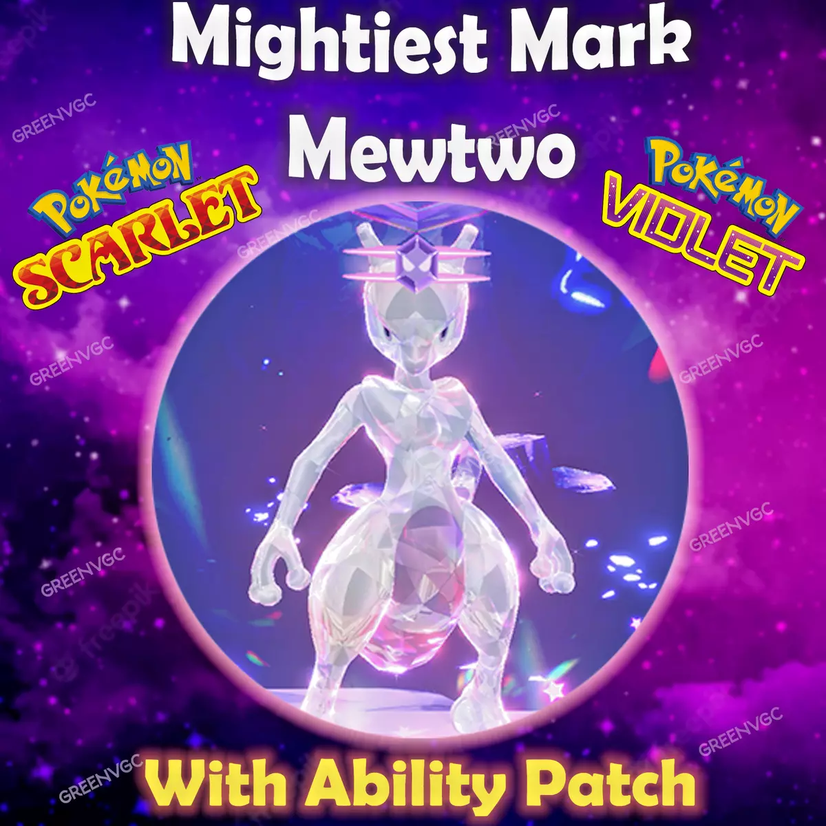 Mightiest Mark Unrivaled Mewtwo Untouched TeraEvent