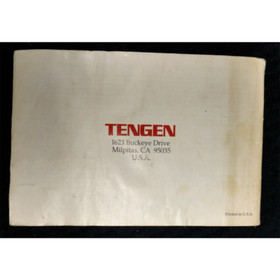 Super SPRINT Tengen (NES) Manual (NO Game/Cover Art/Case) - No Tracking