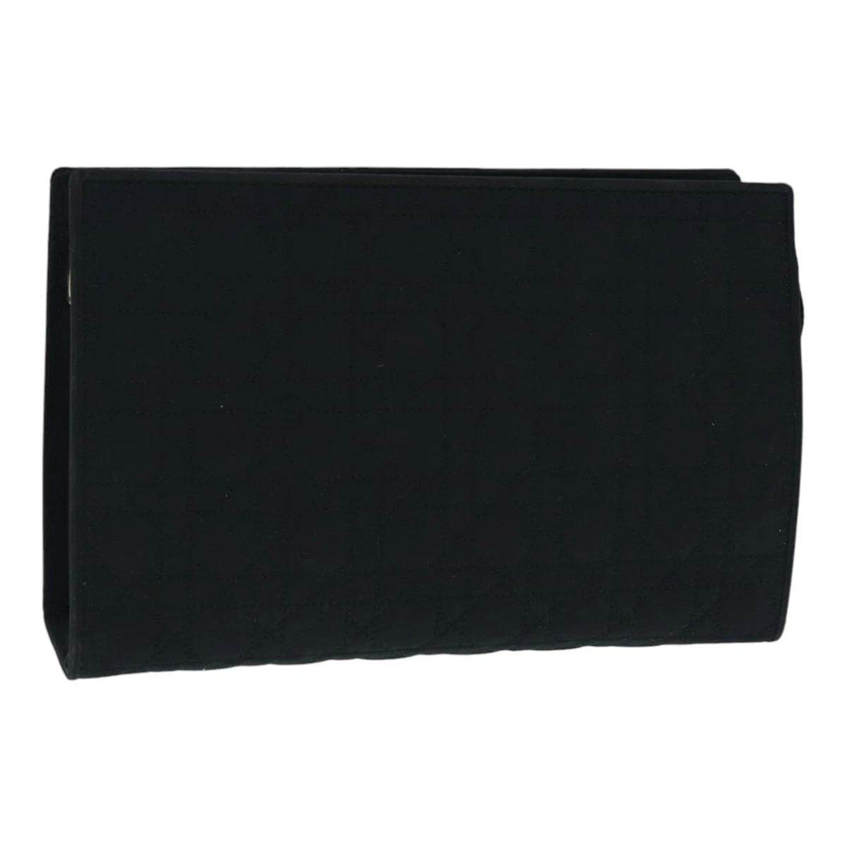 Pochette Christian Dior Canage nylon noir or authentique ep5643