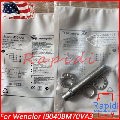 NEW Inductive Proximity Switch Sensor For Wenglor IB040BM70VA3 10~30VDC 200mA