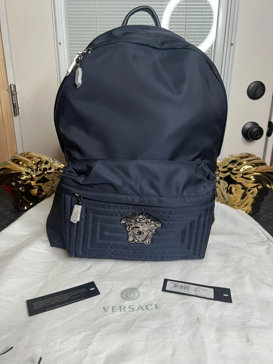 Versace Medusa Backpack Navy eBay