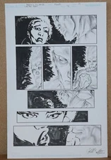 CAPTAIN ATOM #4 Splash page 17 ORIGINAL ART by Artist FREDDIE E. WILLIAMS III