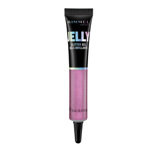 Rimmel Jelly Glitter Gel Face and Body 11mL 500 Purple Rain - FREE POST - Makeup - Picture 1 of 3