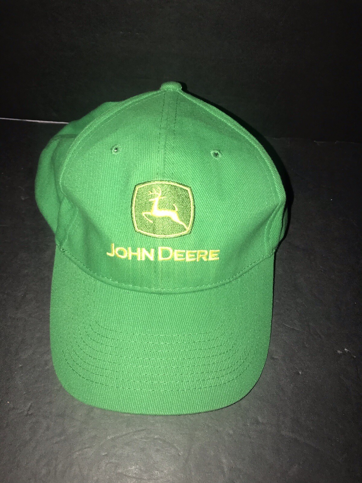 Classic John Deere Hat/Baseball Cap Green Logo Kern Machinery Adjustable Strap