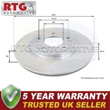 Front Brake Disc Fits Hyundai Santa Fe Trajet XG 2.0 CRDi 2.4 2.7 3.0 #1