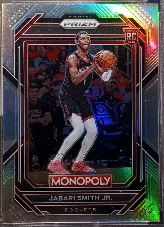 2022-23 Panini Prizm Monopoly Jabari Smith Jr Silver Prizm Rookie #32