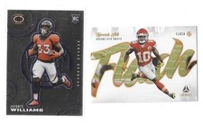 Football Lot- Javonte Williams (Dynagon RC) &Tyreek Hill (Luminance)- Lot of 2!