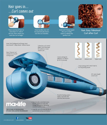 BaByliss Pro Nano Titanium MiraCurl Professional Curling Machine-100%  Authentic | eBay