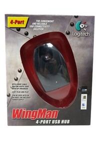 Logitech WingMan 4-Port USB Hub Nouveau dans la boîte