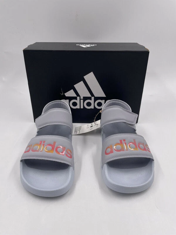 SANDALI ADIDAS ADILETTE GRIGIO SLIDES 5 DONNA FY8166