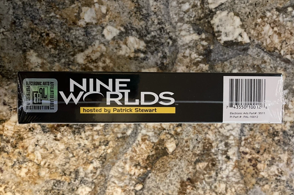Nine Worlds, Hosted By Patrick Stewart. Online - Enhanced Voyage, 1996 BIG BOX - Image 4 of 4