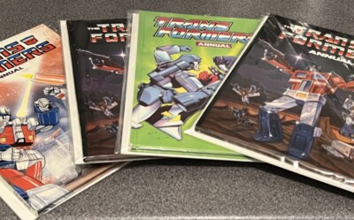 TRANSFORMERS G1 UK Marvel PICK YOUR OWN TRANSFORMERS G1 ANNUALS JOB LOT