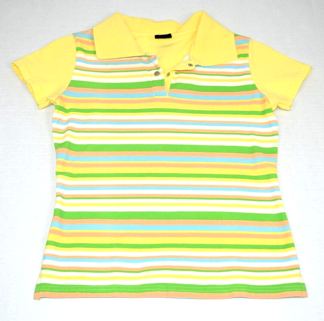 Vintage Dolce & Gabbana Top Size XS/S 90s Lemon Yellow Vibrant