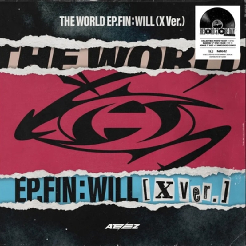 ATEEZ/World Ep.fin : Will (+7inch)/RSD.2024/(Color Vinyl
