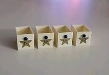 1996 Avon Christmas Is Coming Advent Tree Replacement 4 Drawers 17, 18, 19 20