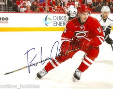 Carolina Hurricanes Elias Lindholm Signed Autographed 8x10 Photo COA B