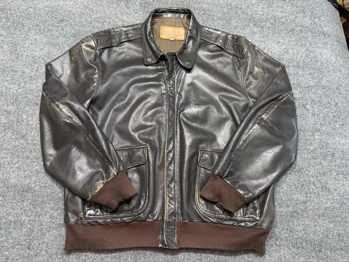 vintage flight jacket products for sale | eBay