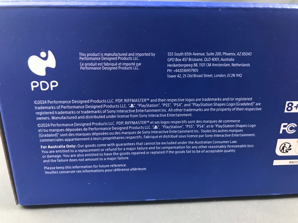 PDP RIFFMASTER Wireless Guitar Controller PlayStation 5 and 4 PS5 PS4 NEW - Image 4 of 4